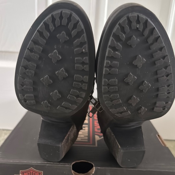 Harley-Davidson Gray Wexford Studded Boots - Picture 5 of 9